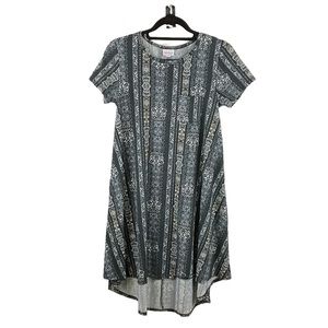 LuLaRoe Knit Pattern Dress Size XSMALL